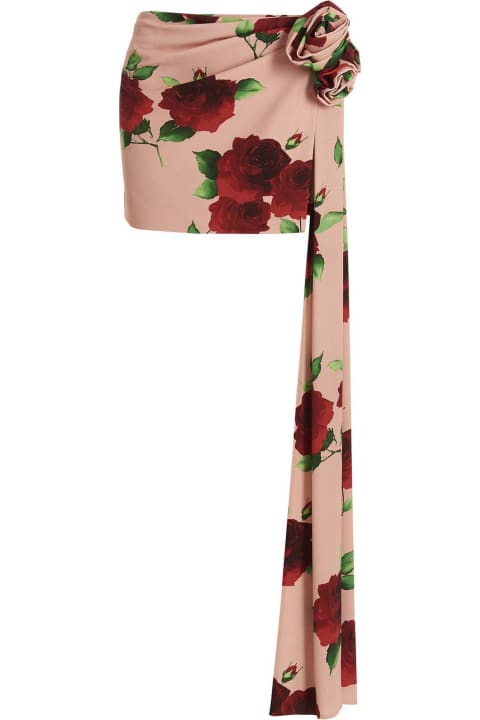 Fashion for Women Magda Butrym Floral Printed Miniskirt
