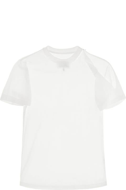 Topwear for Women MM6 Maison Margiela Destroyed T-shirt