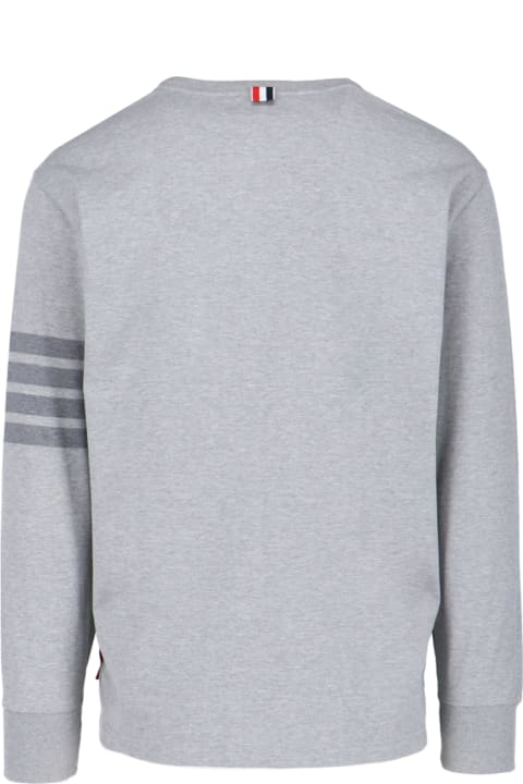 Thom Browne Fleeces & Tracksuits for Men Thom Browne '4-bar' T-shirt