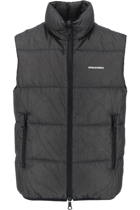 Dsquared2 Coats & Jackets for Men Dsquared2 Ripstop Puffer Vest