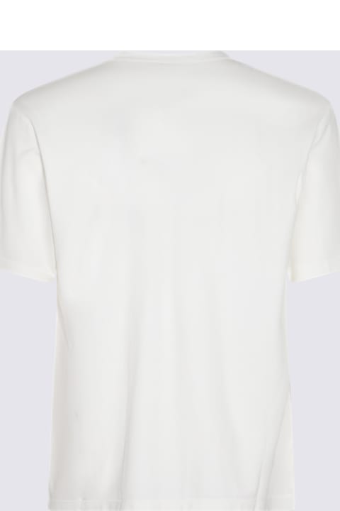 Piacenza Cashmere for Men Piacenza Cashmere White Cotton T-shirt