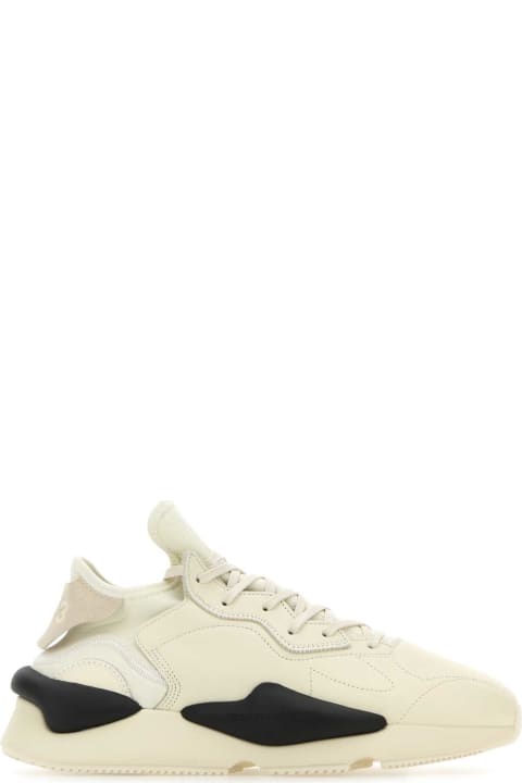 Y-3 for Men Y-3 Sand Fabric And Leather Y-3 Kaiwa Sneakers