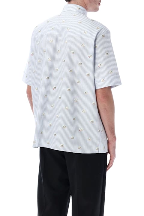 Homeware Valentino Garavani Valentino Garavani Oxford Shirt With Le Chat De La Maison Print