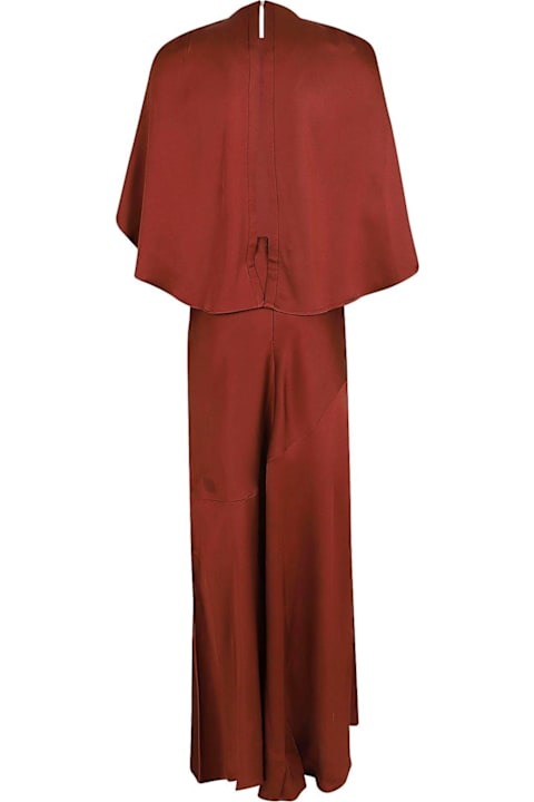 Dresses Sale for Women Zimmermann Cape-insert Maxi Satin Dress