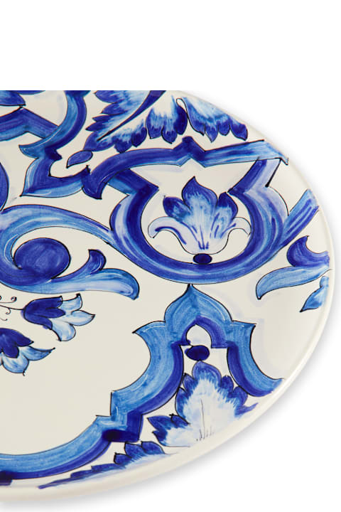 Tableware Dolce & Gabbana Charger Plate Blue