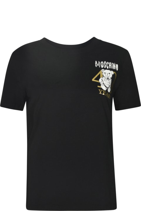 Fashion for Women Moschino Teddy 40 Years Of Love T-shirt