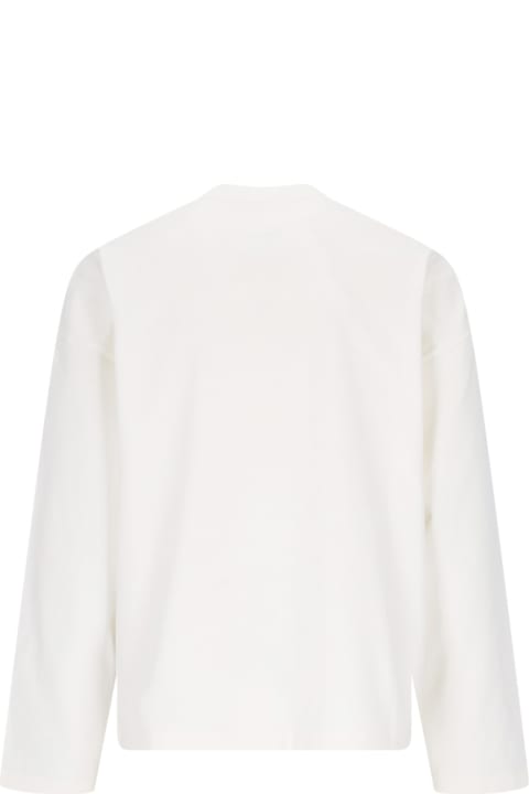 أدوات منزلية Jil Sander Logo Crewneck Sweatshirt