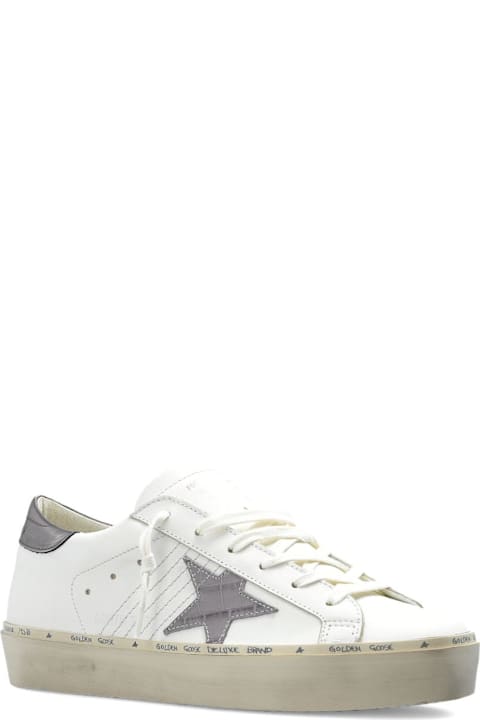 Golden Goose Hi Star Leather Sneakers
