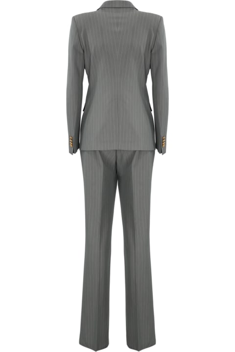 ウィメンズ新着アイテム Tagliatore Gray Pinstripe T-paris Suit
