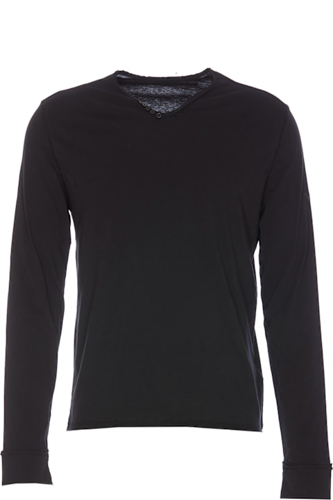 Zadig & Voltaire Clothing for Men Zadig & Voltaire Monastir Longs Leeves Top