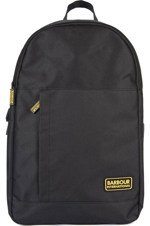 Backpacks for Men Barbour Black B.intl Racer Backpack
