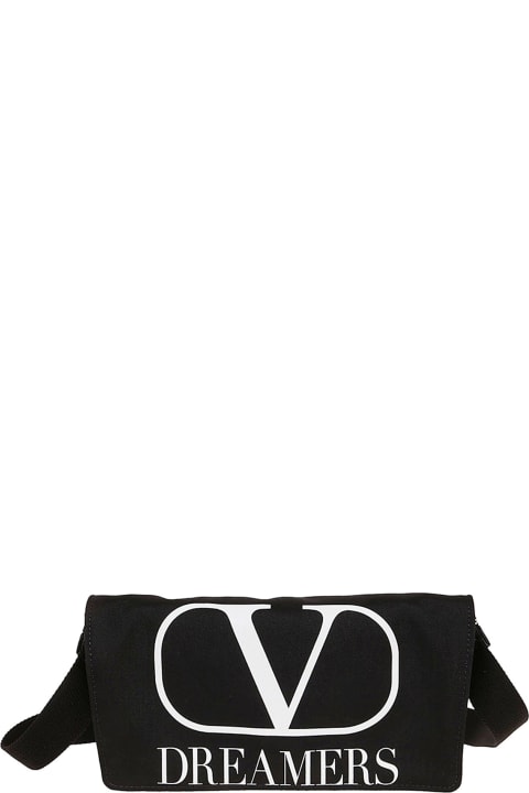 メンズ Valentino Garavaniのベルトバッグ Valentino Garavani Garavani Nylon Logo Bag