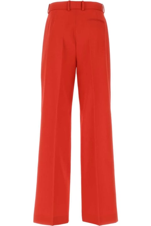 Lanvin for Women Lanvin Poppy Red Pants