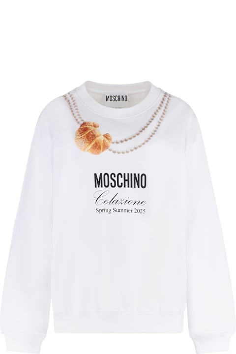 Homeware Moschino Printed Cotton Sweatshirt