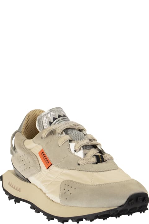 Vaporix - Suede And Nylon Trainers