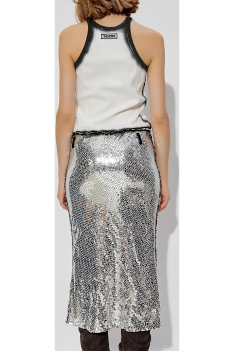الملابس لـ السيدات The Attico The Attico Dress With Sequin Skirt