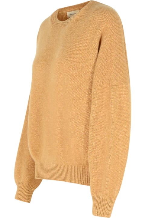 Khaite Sweaters for Women Khaite 'margaux' Beige Cachemire Sweater