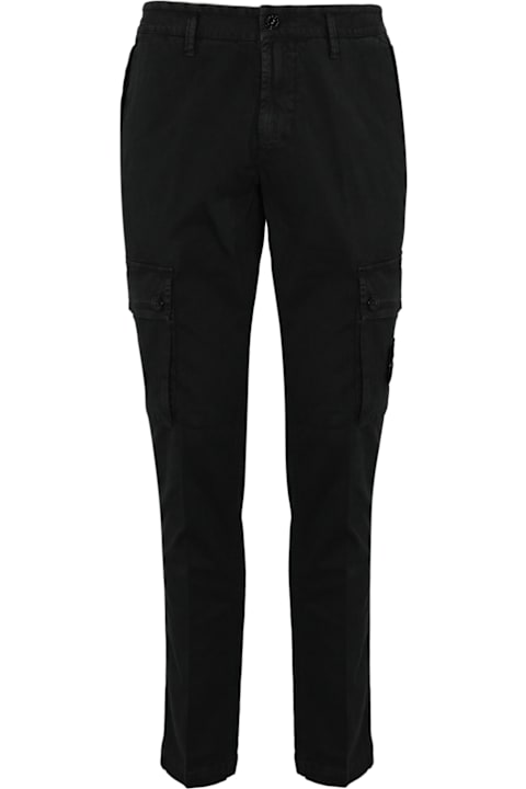 Stone Island for Men Stone Island 301l1 Cargo Trousers In Twill