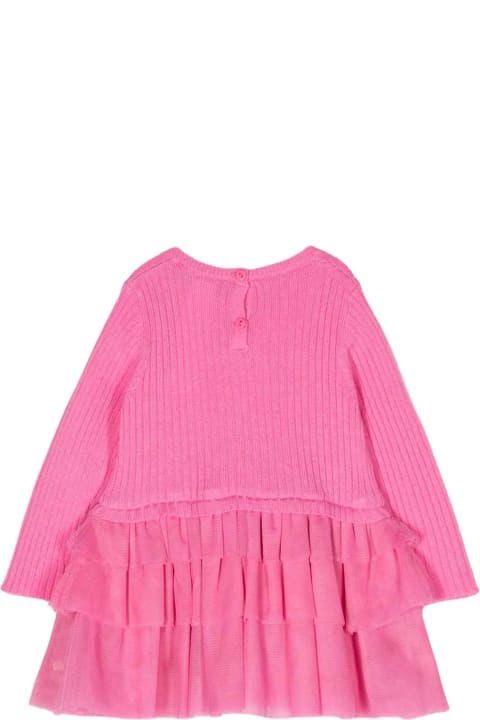 Fashion for Women Miss Blumarine Pink Dress Baby Girl Miss Blumarine