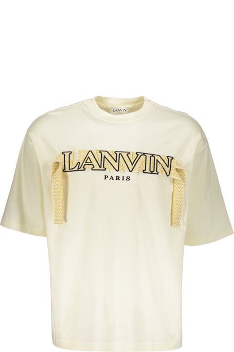 Sale for Men Lanvin Logo Print T-shirt