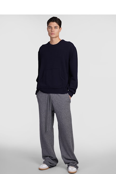 Maison Margiela for Men Maison Margiela Knitwear In Blue Wool