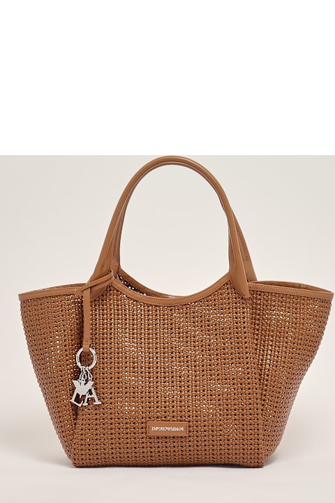 Emporio Armani Totes for Women Emporio Armani Poliestere Shopping Bag
