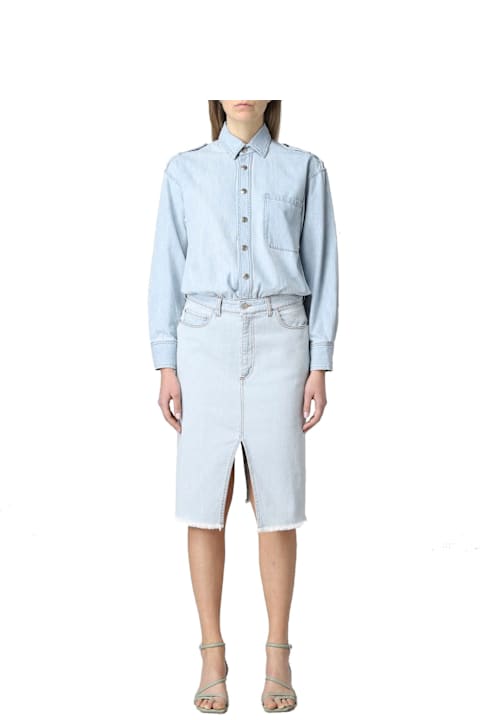 Stella McCartney Jumpsuits for Women Stella McCartney Denim Shirt Dress