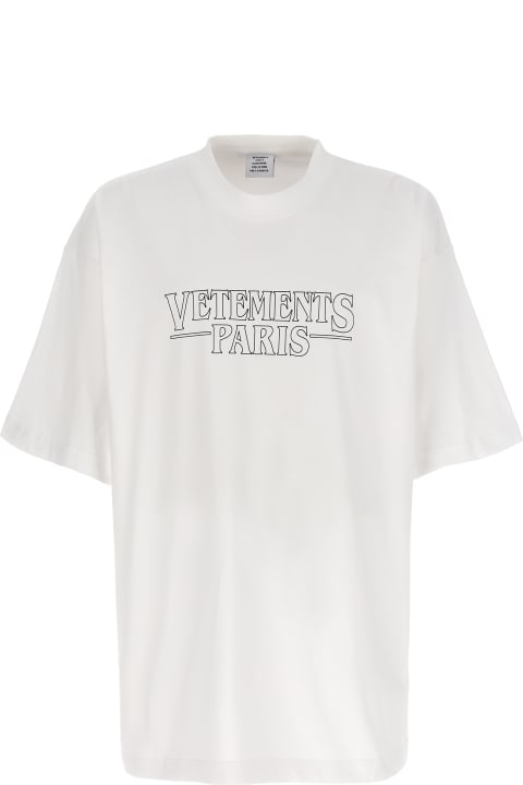 VETEMENTS Clothing for Men VETEMENTS Logo T-shirt