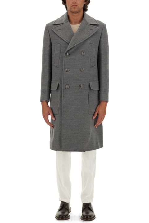 Homeware Brunello Cucinelli Double-breasted Long Coat