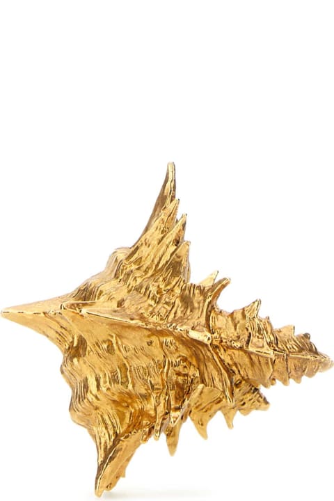 Jewelry Sale for Women Saint Laurent Gold Metal Bracelet