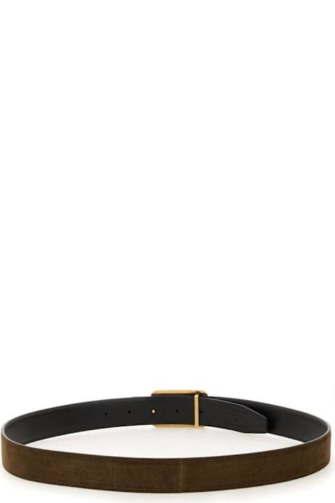 Tom Ford Belts for Men Tom Ford Logo-buckle Fastened Belt