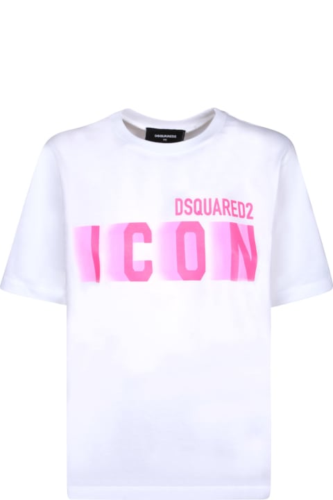Dsquared2 Topwear for Women Dsquared2 Icon Blur Easy Fit T-shirt
