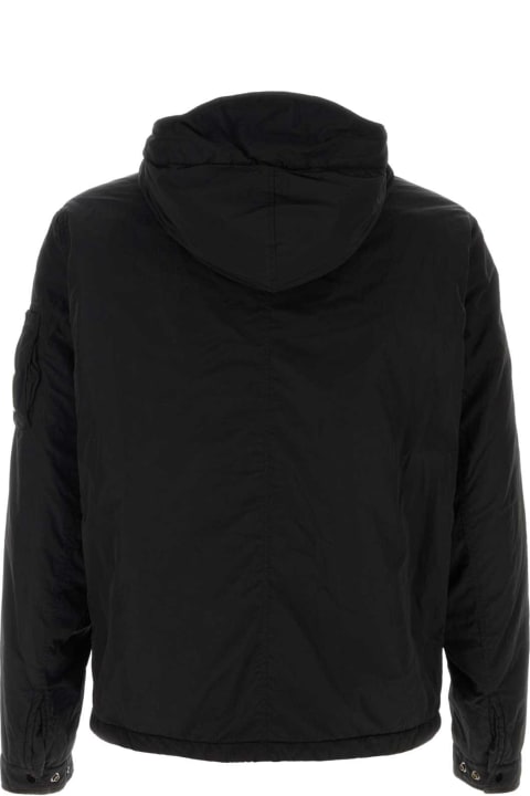 C.P. Company لـ Men C.P. Company Black Nylon Padded Jacket