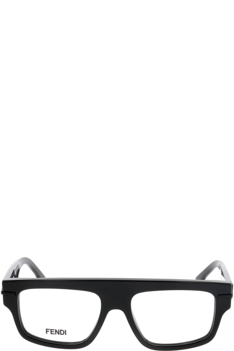 Fendi Eyewear Eyewear for Men Fendi Eyewear Rectangular-frame Glasses