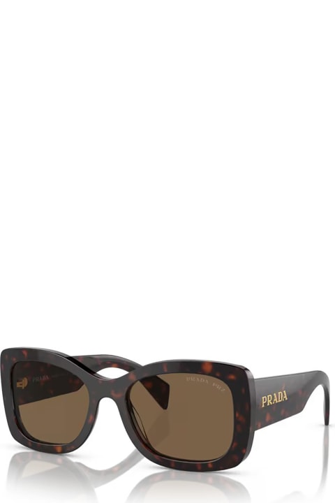 Prada Eyewear Eyewear for Women Prada Eyewear Pr A08s Briar Tortoise Sunglasses