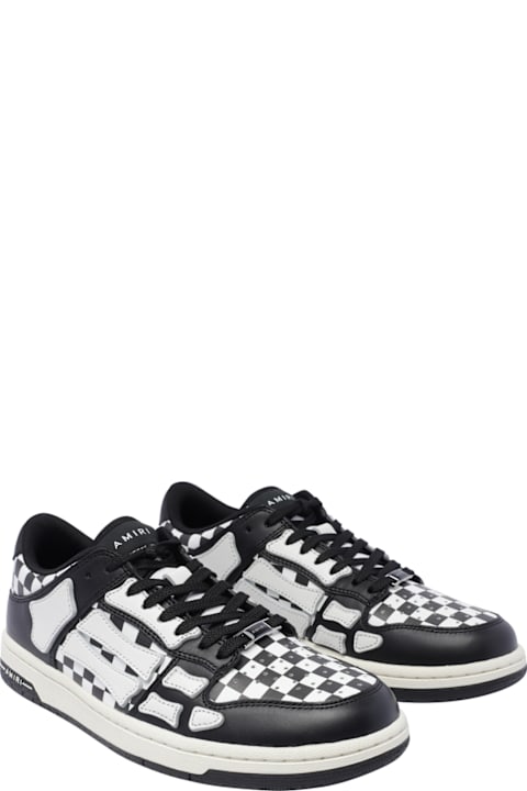 Fashion for Men AMIRI Checkered Skel Top Low Sneakers