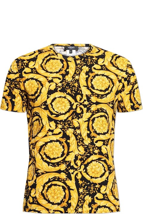 Homeware Versace Barocco-printed Crewneck T-shirt