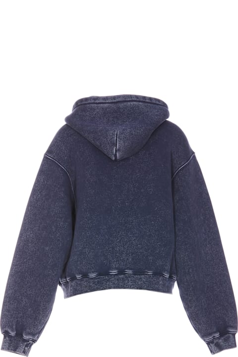 Alexander Wang for Women Alexander Wang Essential Terry Logo Hoodie