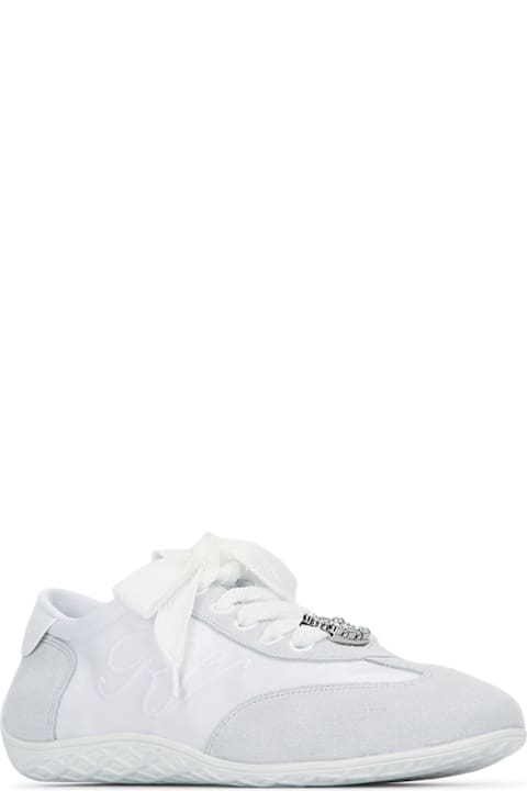 Roger Vivier Viv Low Strass Sneakers