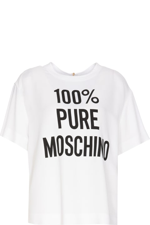 ウィメンズ新着アイテム Moschino Pure Moschino Print T-shirt