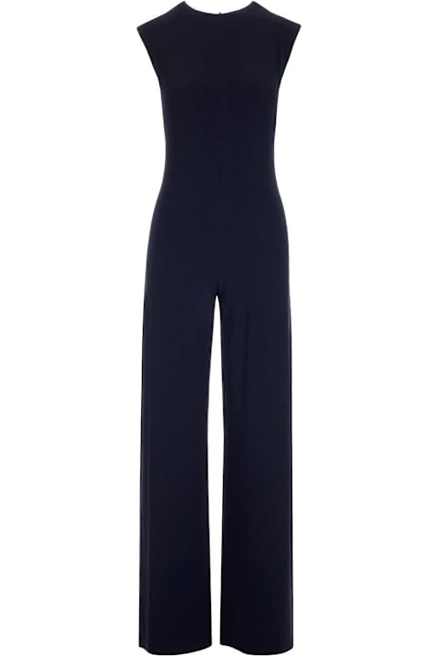Norma Kamali for Women Norma Kamali Blue Jumpsuit