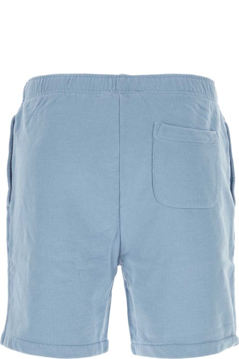 Pants for Men Polo Ralph Lauren Light Blue Cotton Bermuda Shorts