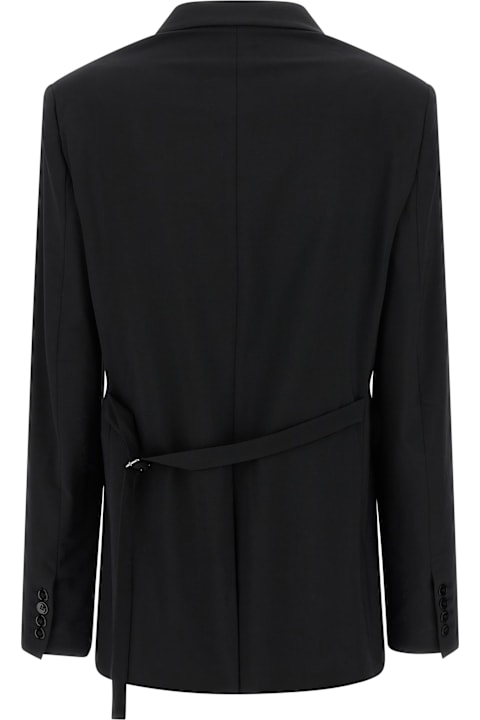 Nensi Dojaka for Men Nensi Dojaka Belt Blazer