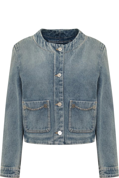 Givenchy Coats & Jackets for Women Givenchy 4g Jeans Blouson