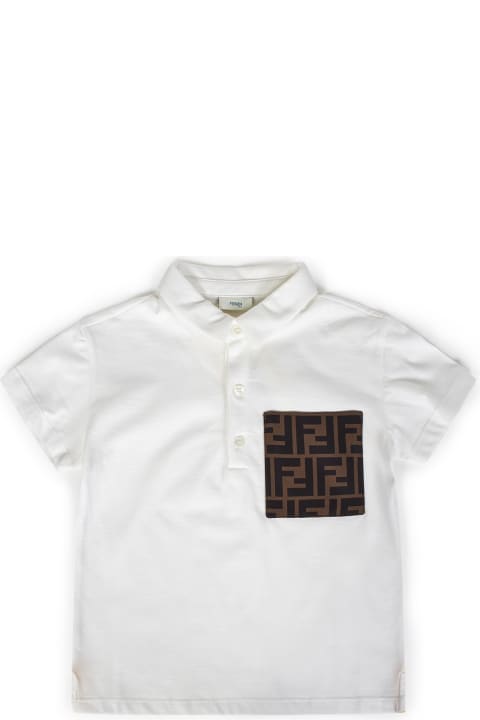 Fendi for Kids Fendi Polo Shirt