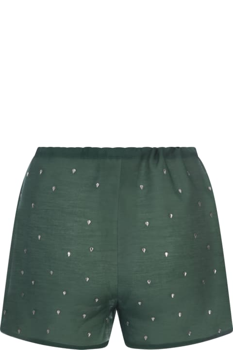 Pants & Shorts for Women Oseree Green Gem Shorts
