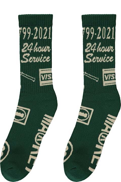 メンズ Marketのアンダーウェア Market Jacquard Cotton Socks