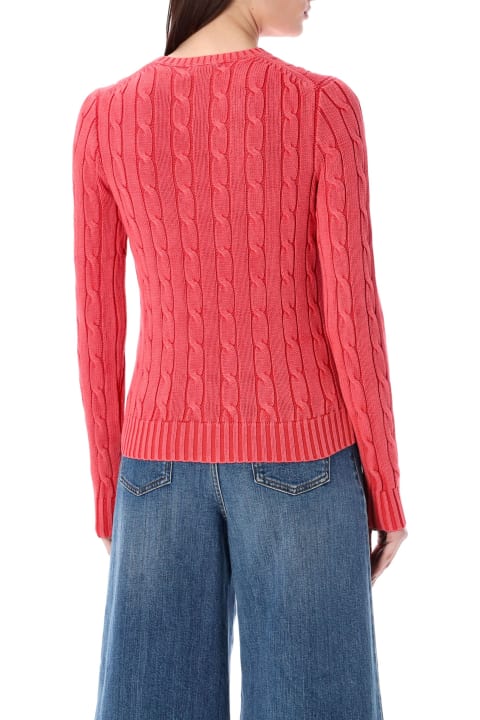 Polo Ralph Lauren Sweaters for Women Polo Ralph Lauren Cable-knit Cotton Crewneck Sweater