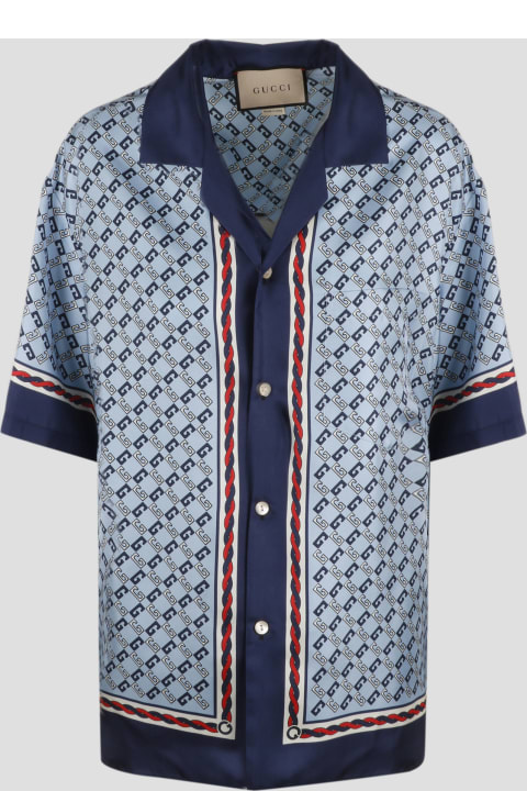Shirt With G Square Print