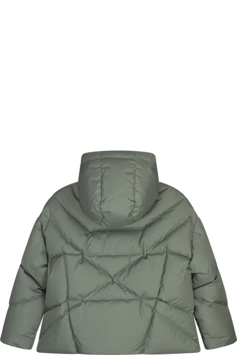 Khrisjoy معاطف وجواكت لـ أولاد Khrisjoy Green Khriskid Down Jacket